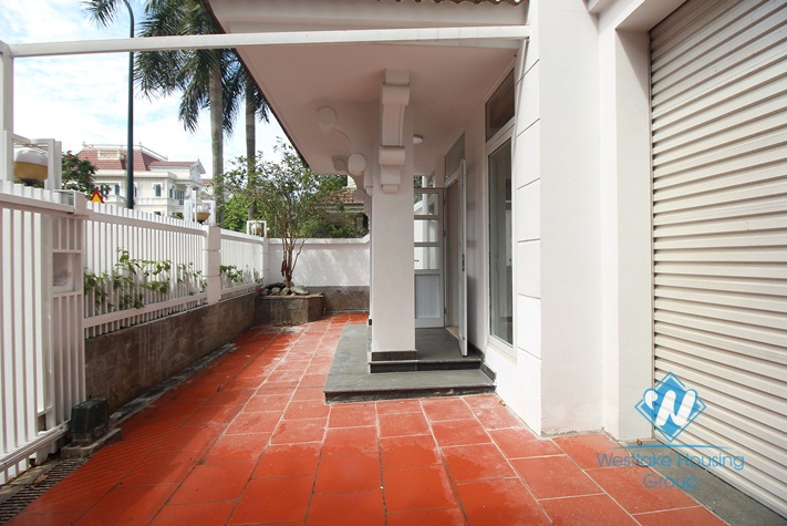 Good priced unfurnished villa for rent in Ciputra T Block